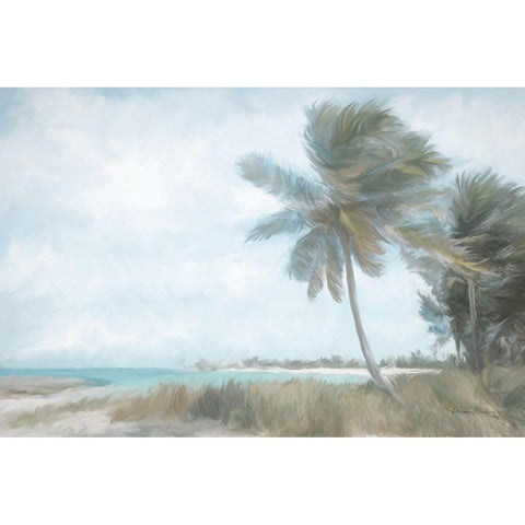 Palm Harbor Gold Ornate Wood Framed Art Print with Double Matting by Murdock, Ramona