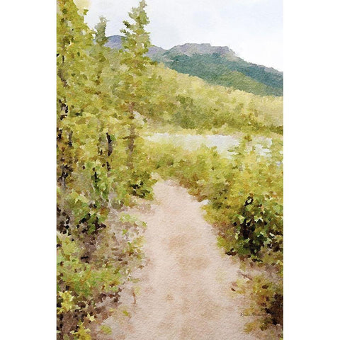 High Country Vista No. 2 Black Modern Wood Framed Art Print by Murdock, Ramona