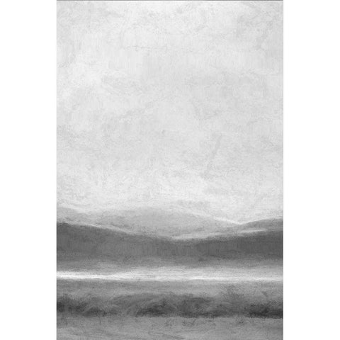 Distant Hills Gold Ornate Wood Framed Art Print with Double Matting by Murdock, Ramona