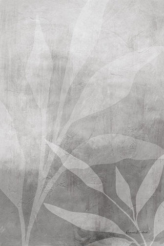 Leafy Parts No. 2 Black Ornate Wood Framed Art Print with Double Matting by Murdock, Ramona