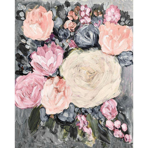 Faded Beauty No. 2 Gold Ornate Wood Framed Art Print with Double Matting by Murdock, Ramona