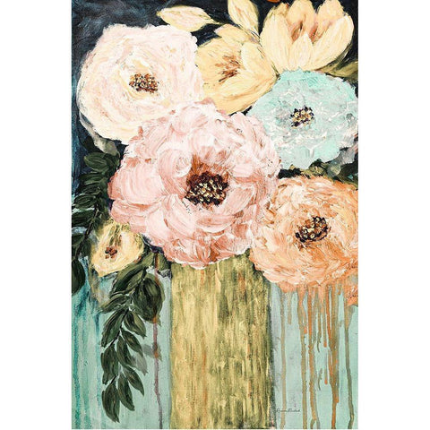 Garden Glories No. 2 White Modern Wood Framed Art Print by Murdock, Ramona