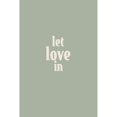 Let Love in No. 4 Gold Ornate Wood Framed Art Print with Double Matting by Murdock, Ramona