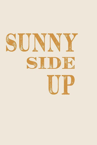 Sunny Side Up No. 1 Black Ornate Wood Framed Art Print with Double Matting by Murdock, Ramona