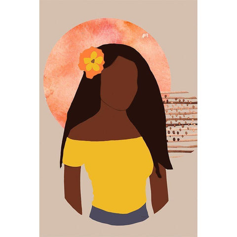 Sunset Beauty White Modern Wood Framed Art Print by Murdock, Ramona