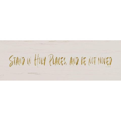 Holy Places Black Modern Wood Framed Art Print by Murdock, Ramona