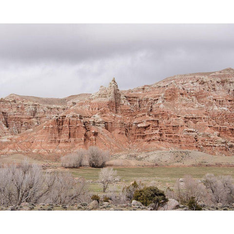 Wyoming Wilderness No. 1 Black Modern Wood Framed Art Print by Murdock, Ramona