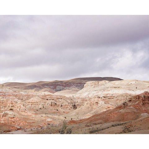 Wyoming Wilderness No. 7 White Modern Wood Framed Art Print by Murdock, Ramona