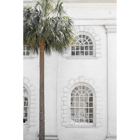 Charleston Elegance II Black Modern Wood Framed Art Print with Double Matting by Murdock, Ramona