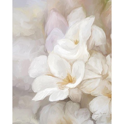 Tranquility White IV White Modern Wood Framed Art Print by Murdock, Ramona