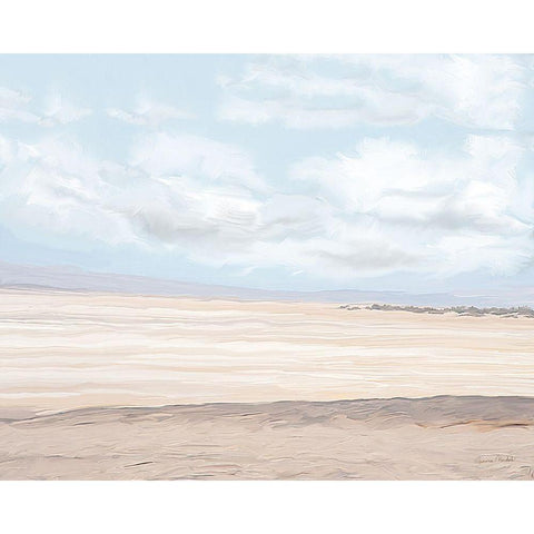 Desolate Land Black Modern Wood Framed Art Print by Murdock, Ramona