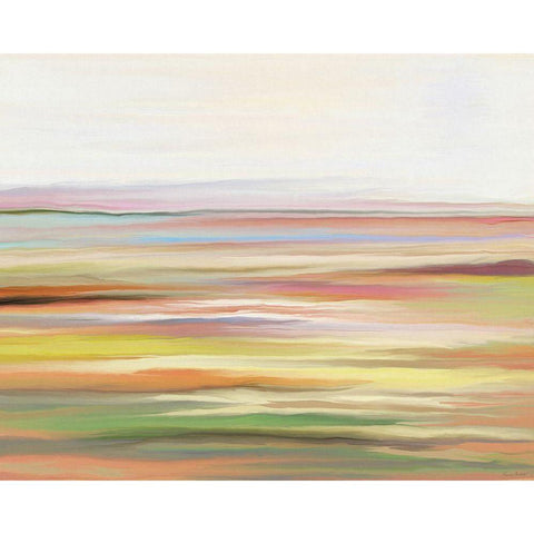 SubStrata III Black Modern Wood Framed Art Print with Double Matting by Murdock, Ramona