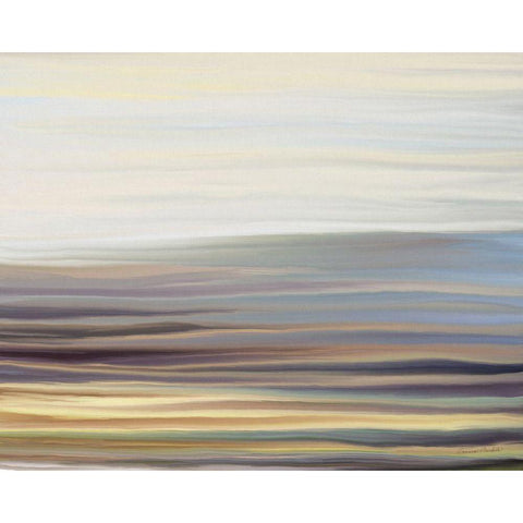 SubStrata II Gold Ornate Wood Framed Art Print with Double Matting by Murdock, Ramona