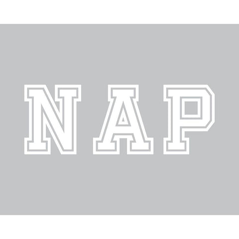 Nap Black Modern Wood Framed Art Print by Murdock, Ramona