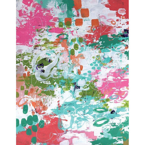 A Sunday Drive I White Modern Wood Framed Art Print by Allemand, Sue