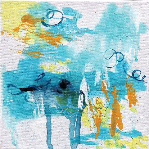 Knowledge White Modern Wood Framed Art Print with Double Matting by Allemand, Sue