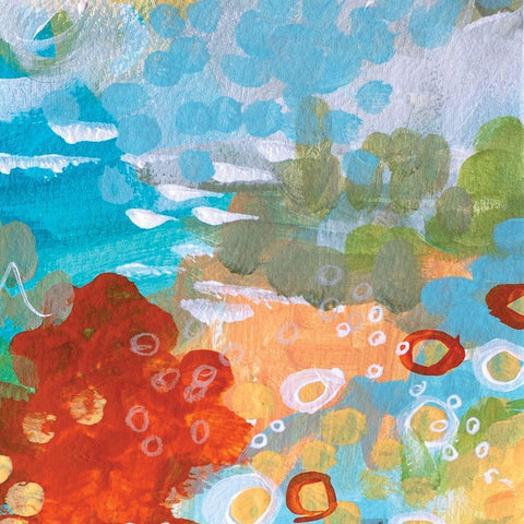 Superbloom II White Modern Wood Framed Art Print by Allemand, Sue