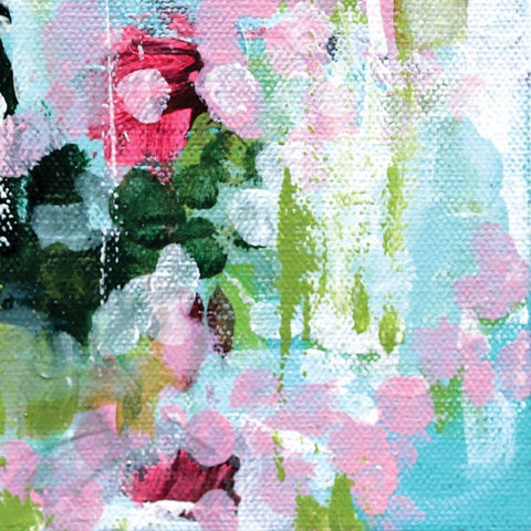 Meadowlands IV Black Modern Wood Framed Art Print with Double Matting by Allemand, Sue