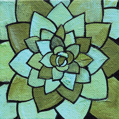 Natures Perfection White Modern Wood Framed Art Print with Double Matting by Allemand, Sue