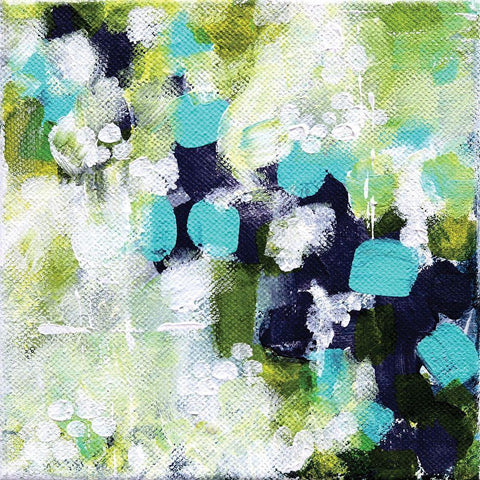 Reflections I Black Modern Wood Framed Art Print by Allemand, Sue