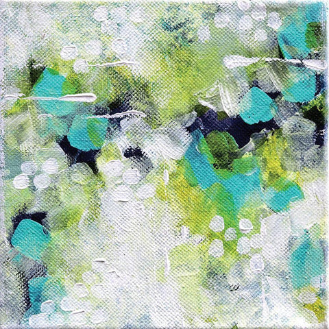 Reflections III Black Modern Wood Framed Art Print by Allemand, Sue