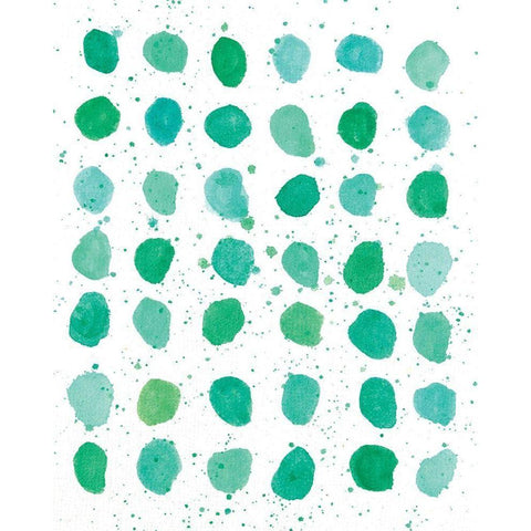 Seaglass I White Modern Wood Framed Art Print by Allemand, Sue