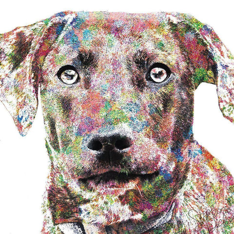 Beau Black Modern Wood Framed Art Print by Dicks, Stephanie