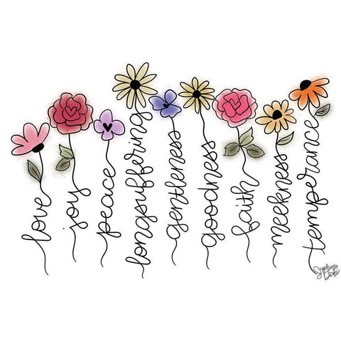 Words of Love White Modern Wood Framed Art Print by Dicks, Stephanie