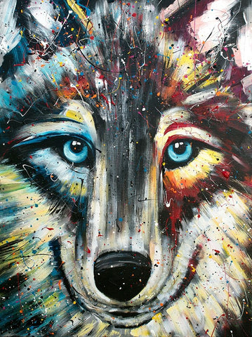 Sinawava White Modern Wood Framed Art Print with Double Matting by Seeley, Jenn