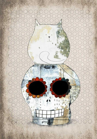 Two Sugars Black Ornate Wood Framed Art Print with Double Matting by Ogren, Sarah
