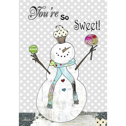 Youre So Sweet Gold Ornate Wood Framed Art Print with Double Matting by Ogren, Sarah