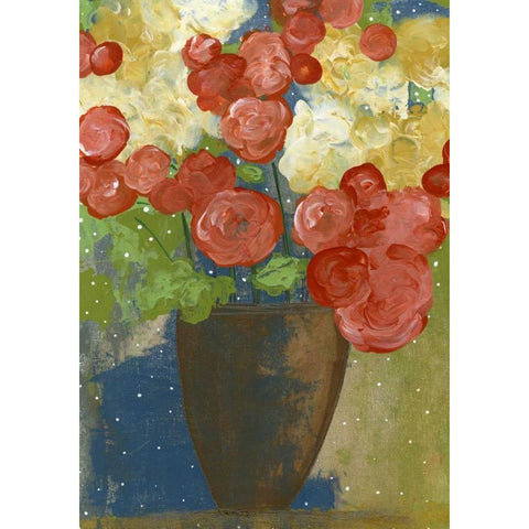 The Brown Vase Black Modern Wood Framed Art Print with Double Matting by Ogren, Sarah