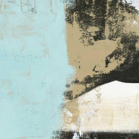 White Mountain White Modern Wood Framed Art Print by Ogren, Sarah