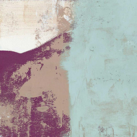 Half Way Black Modern Wood Framed Art Print by Ogren, Sarah