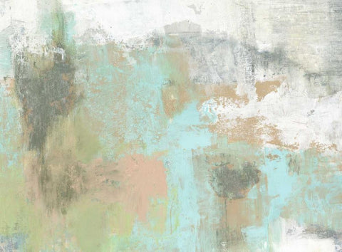 The Grey Mountain Black Ornate Wood Framed Art Print with Double Matting by Ogren, Sarah