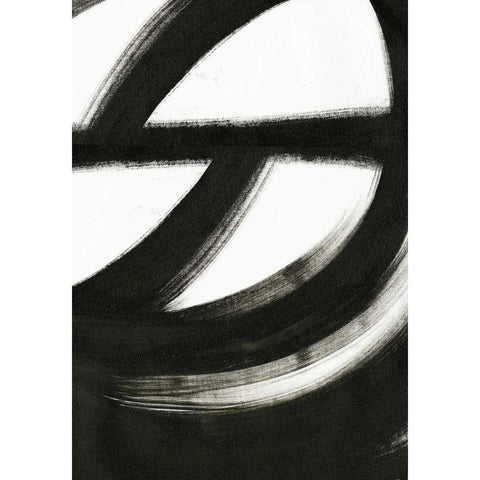 Black and White White Modern Wood Framed Art Print by Ogren, Sarah