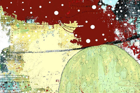 The Road Home White Modern Wood Framed Art Print with Double Matting by Ogren, Sarah