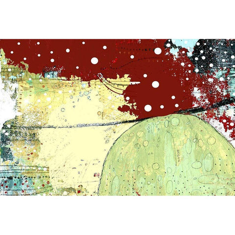 The Road Home Black Modern Wood Framed Art Print with Double Matting by Ogren, Sarah