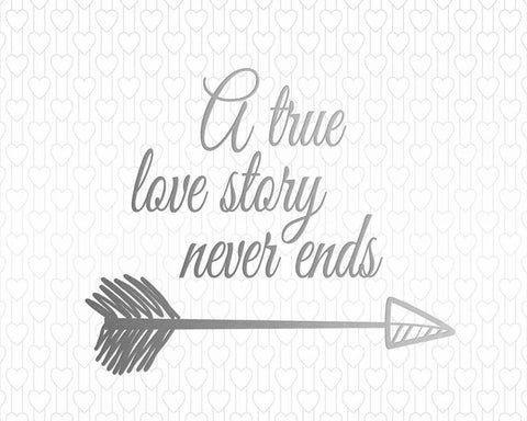 A True Love Story Black Ornate Wood Framed Art Print with Double Matting by Moss, Tara