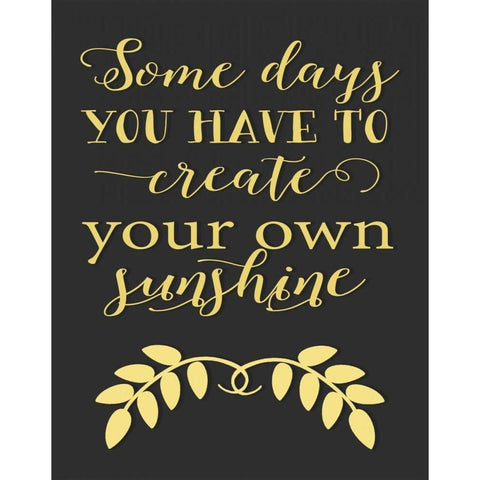 Create Your Own Sunshine Gold Ornate Wood Framed Art Print with Double Matting by Moss, Tara