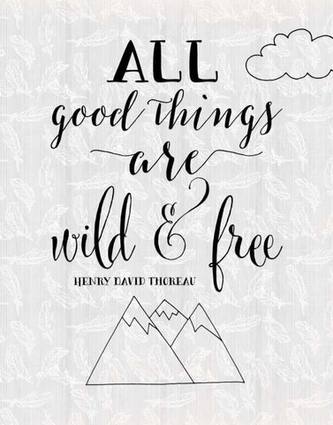 All Good Things Quote II Black Ornate Wood Framed Art Print with Double Matting by Moss, Tara