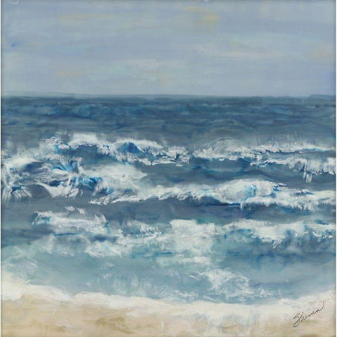 The Promise of Peace Gold Ornate Wood Framed Art Print with Double Matting by Shanti, Shima