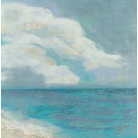 Laden with Promise of Change to Come Gold Ornate Wood Framed Art Print with Double Matting by Shanti, Shima