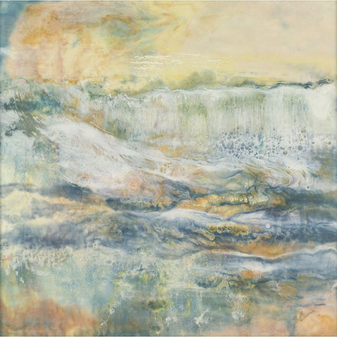 Sun-Soaked Black Modern Wood Framed Art Print by Shanti, Shima