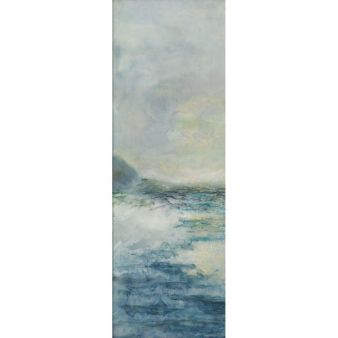 Estuarine I White Modern Wood Framed Art Print by Shanti, Shima