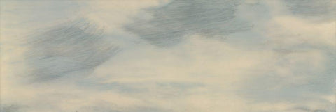 Above the Firmament I Black Ornate Wood Framed Art Print with Double Matting by Shanti, Shima