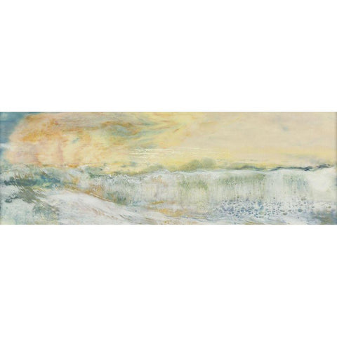 Sun-Soaked I Black Modern Wood Framed Art Print by Shanti, Shima