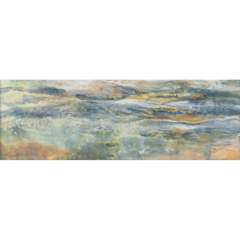 Sun-Soaked II Black Modern Wood Framed Art Print by Shanti, Shima