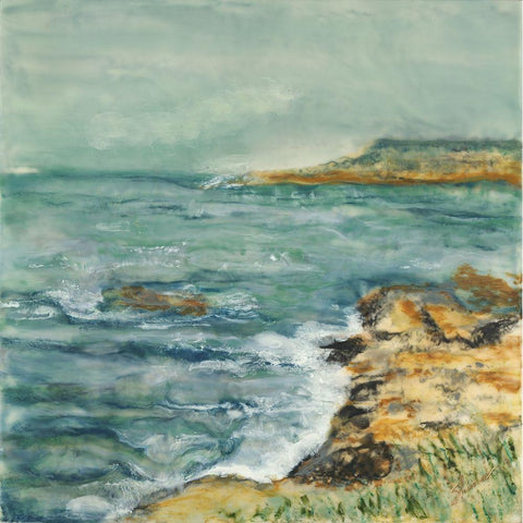 So Close Away From You Gold Ornate Wood Framed Art Print with Double Matting by Shanti, Shima