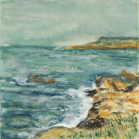 So Close Away From You White Modern Wood Framed Art Print with Double Matting by Shanti, Shima